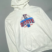 White Champion Hoodie Men's Large