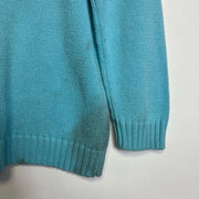 Blue Lauren Ralph Lauren Turtleneck Sweater Knit Womens XS