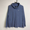 Blue Turtleneck Nike Sweater Knit Medium