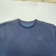 Navy Oakley Sweatshirt Men's Medium