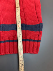 Red GAP V-neck Jumper Men's Large