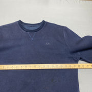 Navy Oakley Sweatshirt Men's Medium