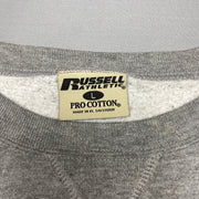 Vintage Grey Russell Athletic Sweatshirt Men's Large