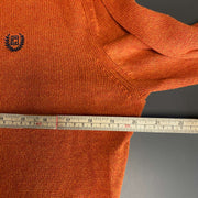 Orange Chaps Ralph Lauren Knit Sweater Jumper Medium