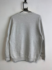 Grey Embroidery Sweatshirt Men's Medium