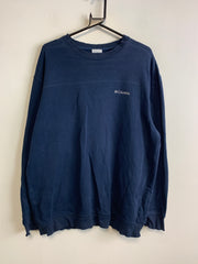 Navy Columbia Sweatshirt Men's XL