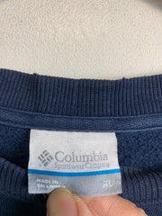 Navy Columbia Sweatshirt Men's XL