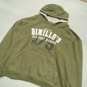 Green Embroidery Hoodie Men's XL