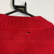 Red Chaps Ralph Lauren Knit Sweater Jumper XL