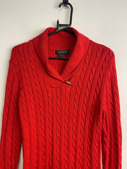 Red Ralph Lauren Jumper Women's Small