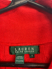 Red Ralph Lauren Jumper Women's Small