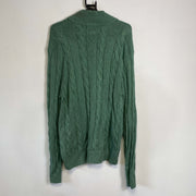 Green Polo Ralph Lauren Knit Sweater Jumper Large