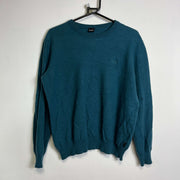 Blue Boss Knit Jumper Sweater XXL Womens