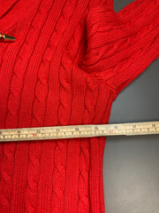 Red Ralph Lauren Jumper Women's Small