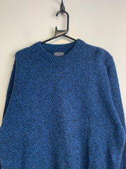 Blue Lands' End Sweater Men's Large