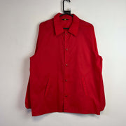 Vintage Red Windbreaker Men's Large