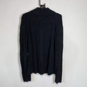 Black Calvin Klein Knit Sweater Jumper Medium