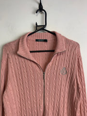 Pink Ralph Lauren Cardigan Women's Large