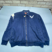 Navy Workwear Harrington Jacket Men's XXL