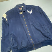 Navy Workwear Harrington Jacket Men's XXL