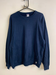 Vintage Navy Russell Athletic Sweatshirt Men's Large