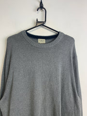 Grey L.L. Bean Crew-neck Jumper Men's XL