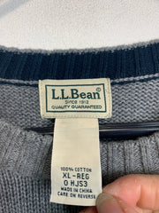 Grey L.L. Bean Crew-neck Jumper Men's XL