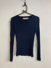 Navy Tommy Hilfiger V-neck Jumper Women's Small