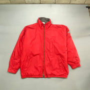 Vintage 90s Red Adidas Jacket Men's Large