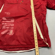 00s Red Umbro Raincoat Men's XL