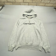 Grey Carhartt Hoodie Men's Small