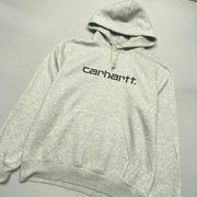 Grey Carhartt Hoodie Men's Small