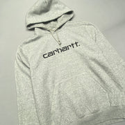 Grey Carhartt Hoodie Men's Small