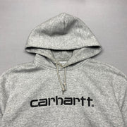 Grey Carhartt Hoodie Men's Small