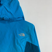 Blue North Face Raincoat Women's Medium