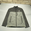 Grey North Face Track Jacket Men's Medium