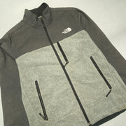 Grey North Face Track Jacket Men's Medium