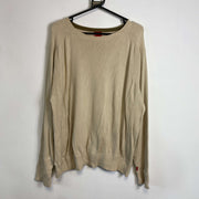 Beige Levi's Knit Sweater Jumper XL