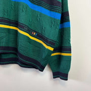 Vintage Green Knitwear Sweater Women's XXL