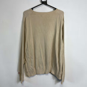 Beige Levi's Knit Sweater Jumper XL