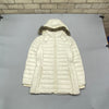 White Tommy Hilfiger Puffer Jacket Women's Medium