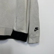 White Nike Air Max Sweatshirt Large y2k