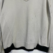 White Nike Air Max Sweatshirt Large y2k