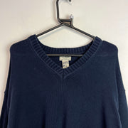 Navy L.L.Bean Knitwear Sweater Men's XL