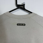 White Nike Air Max Sweatshirt Large y2k