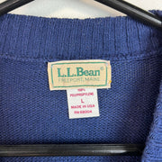 Navy L.L.Bean Knitwear Sweater Women's Large