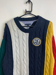 Multi-colour Tommy Hilfiger Knitwear Jumper Men's Medium