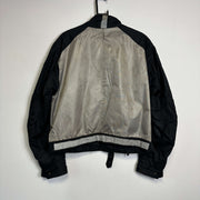 Black Silver Belstaff Motorcycle Jacket XL