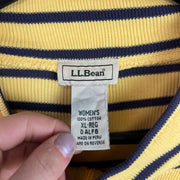 Black and Yellow L.L.Bean Jumper Women's XL