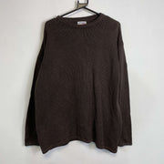 Vintage Brown Levi's Knit Jumper Sweater XL